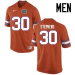 Men's Florida Gators #30 Garrett Stephens NCAA Nike Orange Authentic Stitched College Football Jersey HEB6362WU